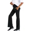 Accouchée Ultimate Comfort Warm Flare Pants In Black