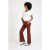 Accouchée Ultimate Comfort Warm Flare Pants In Brown