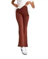 Accouchée Ultimate Comfort Warm Flare Pants In Cappuccino