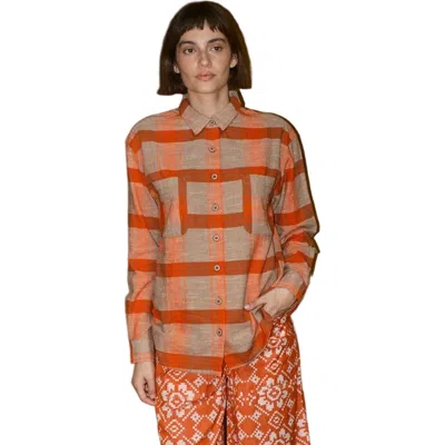Ace & Jig Alma Button Up Pocket Shirt In Multi