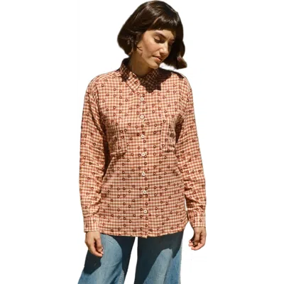 Ace & Jig Alma Button Up Pocket Shirt In Multi