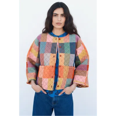 Ace & Jig Amara Quilted And Reversible Cardi Jacket Glossary In Multi