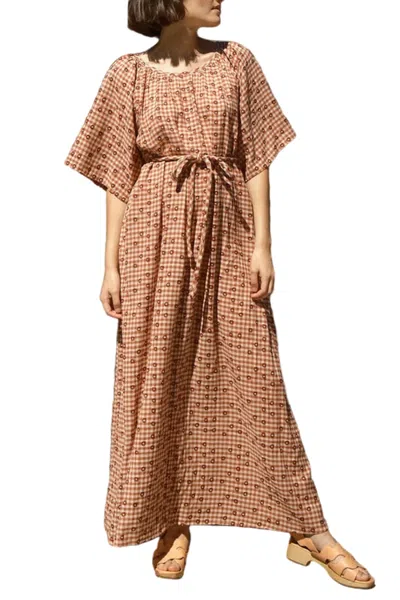 Ace & Jig Asha Scoop Neck Maxi Dress In Neutral