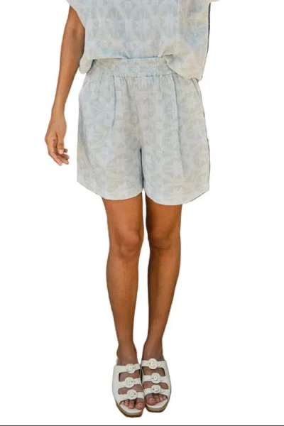 Ace & Jig Bailey Patch Pocket Pull-on Short In Blue