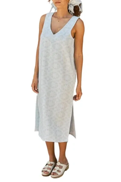Ace & Jig Beth Reversible V-neck Shift Dress In White