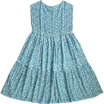 Ace & Jig Float Tiered Mini Dress In Blue