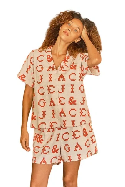 Ace & Jig Holden Button-up Patch Pocket Shirt In Neutral