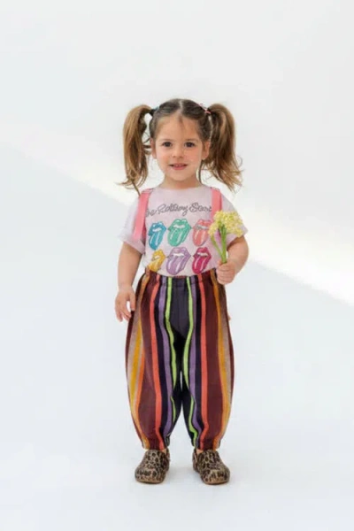 Ace & Jig Kids Balloon Pants In Brown