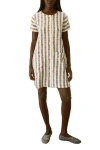 Ace & Jig Nat Button Front Mini Shift Dress In Multi