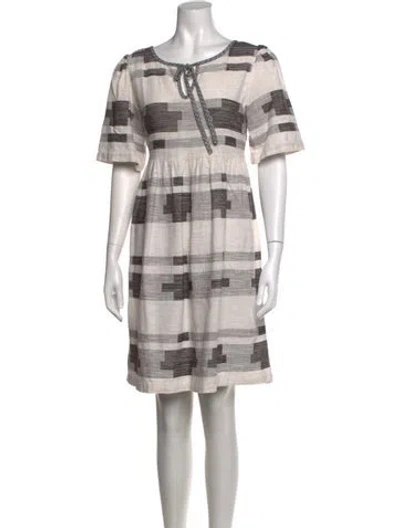 Pre-owned Ace & Jig Patterned Knee-length Dress In Multicolor