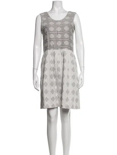 Pre-owned Ace & Jig Patterned Mini Dress In Neutrals