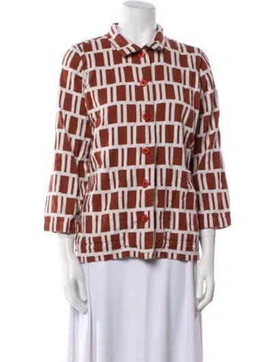 Pre-owned Ace & Jig Plaid Print Jacket In Multi