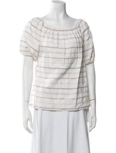 Pre-owned Ace & Jig Plaid Print Knee-length Dress In Neutrals
