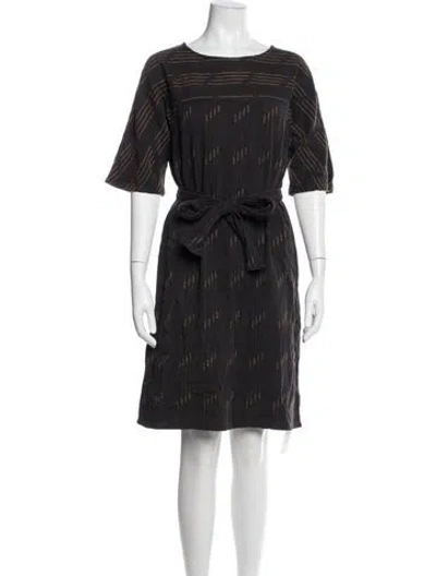 Pre-owned Ace & Jig Printed Knee-length Dress In Blue