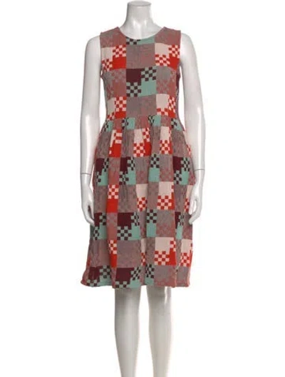Pre-owned Ace & Jig Printed Knee-length Dress In Multi