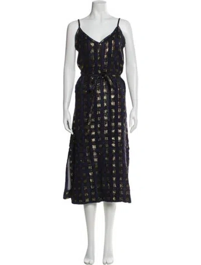 Pre-owned Ace & Jig Printed Long Dress