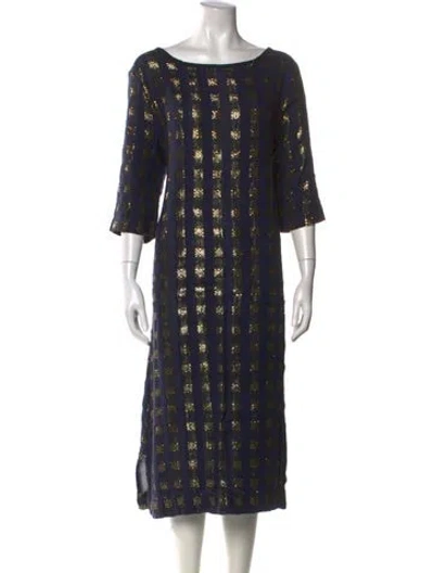 Pre-owned Ace & Jig Printed Midi Length Dress