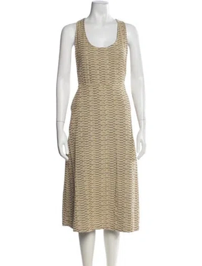 Pre-owned Ace & Jig Printed Midi Length Dress