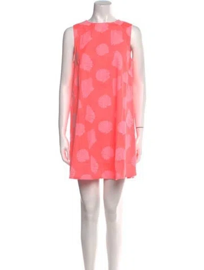 Pre-owned Ace & Jig Printed Mini Dress In Pink