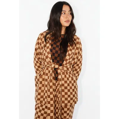 Ace & Jig Ryan Wraparound Fitted Robe Jacket In Multi