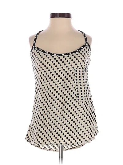 Pre-owned Ace & Jig Sleeveless Top Ivory Halter Neckline Tops