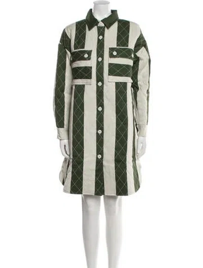 Pre-owned Ace & Jig Striped Coat In Multi