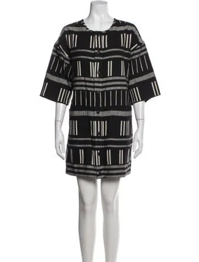 Pre-owned Ace & Jig Striped Mini Dress W/ Tags In Blue