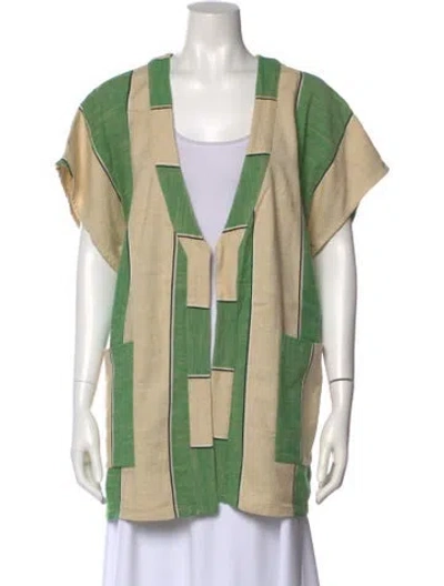 Pre-owned Ace & Jig Striped V-neck Sweater In Multi