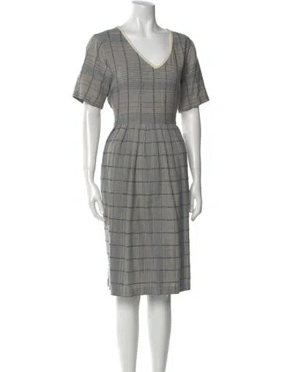 Pre-owned Ace & Jig V-neck Midi Length Dress