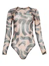Ace Harper Fosse Bodysuit In Neutral