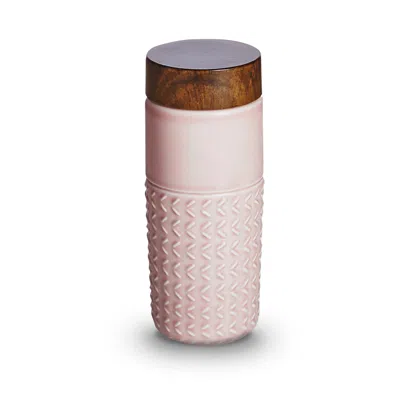 Acera One-o-one / Free Soaring Ceramic Tumbler - Rose Gold In Pink