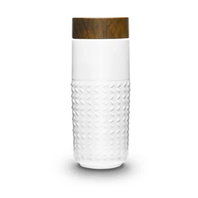Acera One-o-one / Free Soaring Ceramic Tumbler - White
