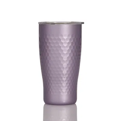 Acera Pink / Purple Liven Glow™ Harmony Honey Comb Ceramic-coated Stainless Steel Tumbler - Purple In Gold