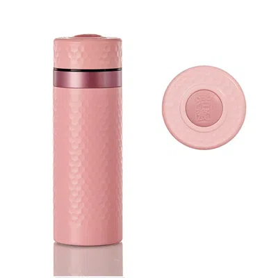 Acera Rose Gold Harmony Stainless Steel Travel Mug With Ceramic Core - Sakura Pink