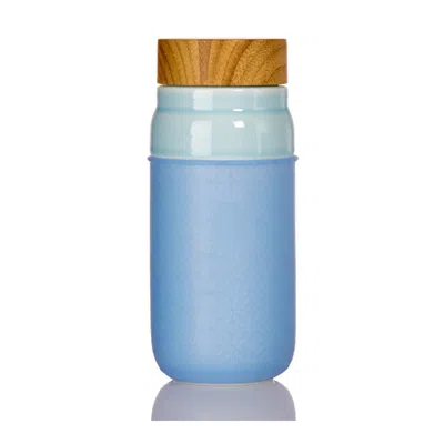 Acera Simple Is Beautiful Ceramic Tumbler / 17 oz - Baby Blue