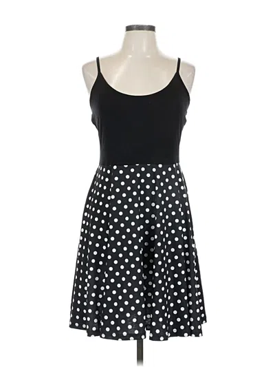 Pre-owned Acevog Casual Dress In Black