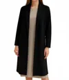 A.c.g. Los Angeles Long Sleeve & Pockets Loose Fit Solid Cardigan In Black In Black