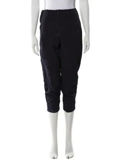 Pre-owned Acheval Pampa Straight Leg Pants In Blue