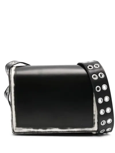 Achilles Ion Gabriel Hung Shoulder Bag In Black