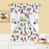 Achim Ambrosia 3-pc. Rod Pocket Kitchen Curtains & Drapes Window Set In Multi