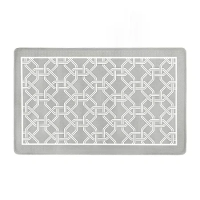 Achim Arlington Anti Fatigue 18"x30" Kitchen Mat In Gray