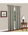 Achim Buffalo Check Window Panel, 42" X 84" In Sage
