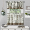 Achim Callie 3-pc. Rod Pocket Window Tier In Sand