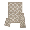 Achim Capri 3-pc. Rectangular Rug Set In Sand