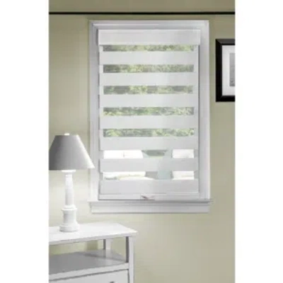 Achim Celestial Sheer Cordless Double Layered Window Shade, 48" X 72" In Linen