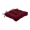 Achim Chase Tufted Dining Cushion In Red