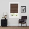Achim Cordless Deluxe Sundown Gii 1in Horizontal Mini Blinds In Brown