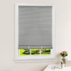 Achim Cordless Solstice Vinyl Roll-up Blind Outdoor Shade In Gray