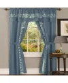 Achim Fairfield 5-pc. Window Set, 55" X 63" In Ice Blue