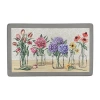 Achim Garden Blooms Anti Fatigue 18"x30" Kitchen Mat In Gray